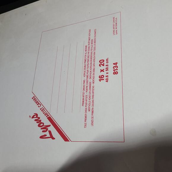 Vintage sealed lyons 16x20 inch canvas panels 3 pack - Picture 4 of 4